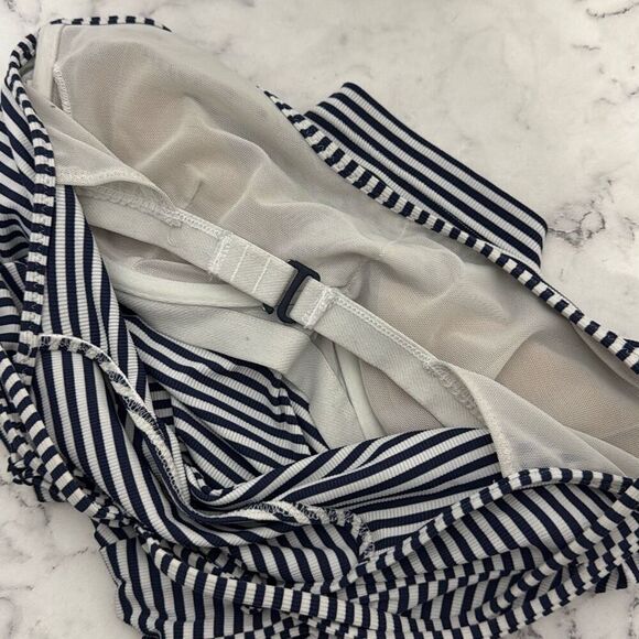 Athleta Rib Stripe Tankini Set 34B/C S - Picture 5 of 10